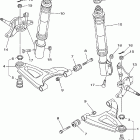 BEAR TRACKER REALTREE-YFM250XP/YFM250XHP Передняя подвеска колес
