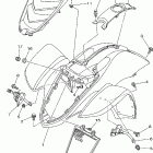 YFM660RNC/YFM660RN Переднее крыло