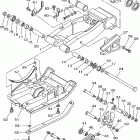 YFM660RNC/YFM660RN Бугель (задний рычаг)