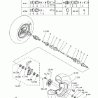 Grizzly Переднее колесо