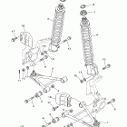 Grizzly Передняя подвеска колес