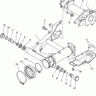 BEAR TRACKER 2WD-YFM250MC/YFM250M Бугель (задний рычаг)