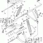 YFM660RNC/YFM660RN Передняя подвеска колес