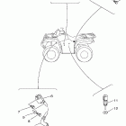YFM600FWAH/YFM600FWAN Электрика 1