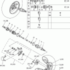 WOLVERINE-YFM350FXN Переднее колесо