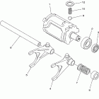YFM600FWAH/YFM600FWAN Копирный вал