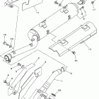 YFM600FWAH/YFM600FWAN Выхлопная система