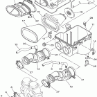 YFM660RNC/YFM660RN Впускная система