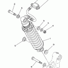 YFM660RNC/YFM660RN Задняя подвеска
