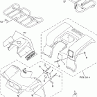 BEAR TRACKER-YFM250XN/YFM250XHN Наклейки 1