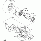 Raptor 80 Переднее колесо