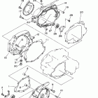 TIMBERWOLF 4WD-YFB250FWM Крышка картера двигателя