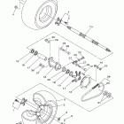 Blaster Заднее колесо