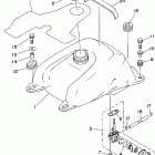 TIMBERWOLF 4WD-YFB250FWM Топливный бак