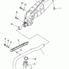TIMBERWOLF 4WD-YFB250FWM Выхлопная система