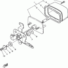 KODIAK 4WD-YFM400FWBL/YFM400FWBL Фонарь задний