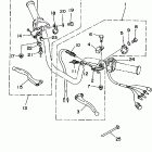TIMBERWOLF 4WD  - YFB250FWK Рулевые переключатели