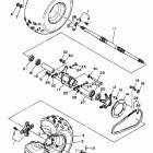Banshee Заднее колесо