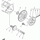 TIMBERWOLF 4WD  - YFB250FWK Муфта стартера