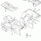 TIMBERWOLF - YFB250UK Наклейки 1