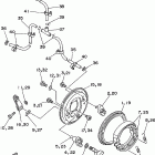 TIMBERWOLF 4WD  - YFB250FWK Передний тормоз