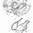 Banshee Крышка картера двигателя