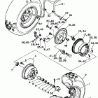 TIMBERWOLF - YFB250UK Переднее колесо