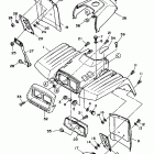 YFM 350FWS Переднее крыло