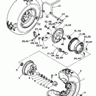 YB 250 Переднее колесо