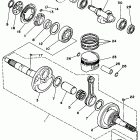 Big Bear 2x4 Коленчатый вал и Поршень