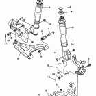 Timberwolf 4X4 Передняя подвеска колес