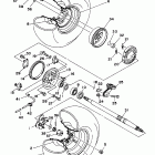 YB 250 Заднее колесо