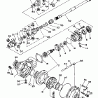 YFM 350FWS Передний дифференциал