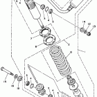 YFM350XJ_M/YFM350XJ Задняя подвеска