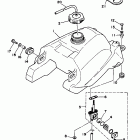 YFM 350FWS Топливный бак