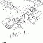 YFM350FWBJ Наклейки 1