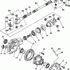 YFM35FXJ Передний дифференциал