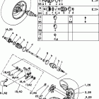 YFM35FXJ Переднее колесо