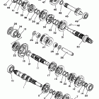 YFM 350FWS Трансмиссия