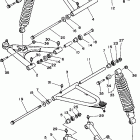 YFZ350J_MN/YFZ350J Передняя подвеска колес