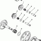 YFM350FWBJ Муфта стартера