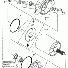 YFM350FWBJ Стартер электрический