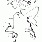 YFM 350FWS Главный тормозной цилиндр,передний