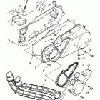 Breeze Крышка картера двигателя