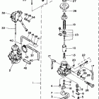YFZ350J_MN/YFZ350J Карбюратор