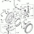 Big Bear 2x4 Передний тормоз