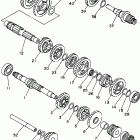 YFM35FXJ Трансмиссия