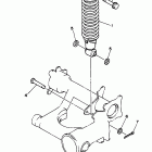 YFM 350FWS Задняя подвеска