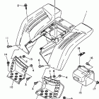 YFM35FXJ Заднее крыло