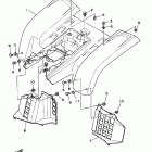 YFZ 350 Заднее крыло